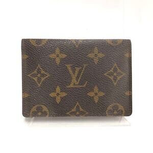 LOUIS VUITTON Monogram Porte 2 Cartes Vertical Card Case-B227